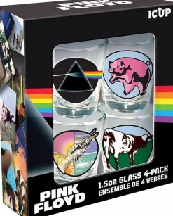 Pink Floyd - Shot Glass 4-Pack