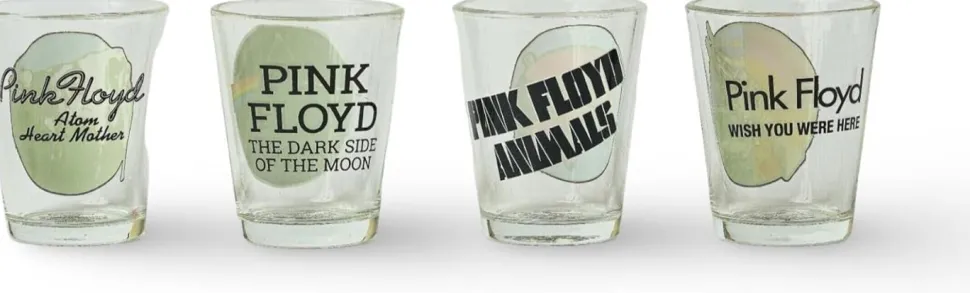 Pink Floyd - Shot Glass 4-Pack