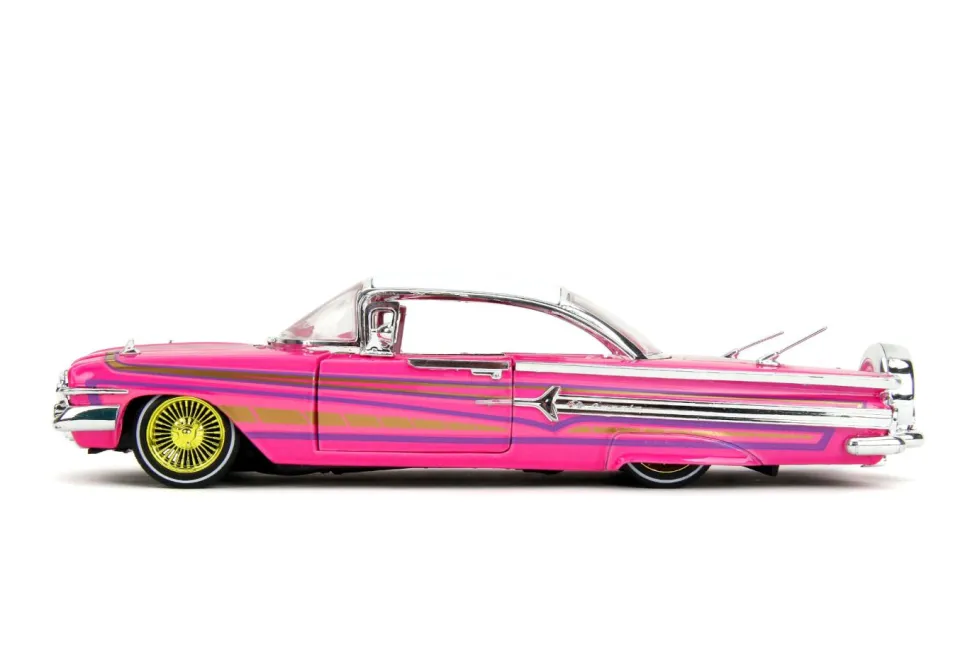 Pink Slips - 1960 Chevy Impala Low Rider 1/24th Scale Die-Cast Vehicle Replica