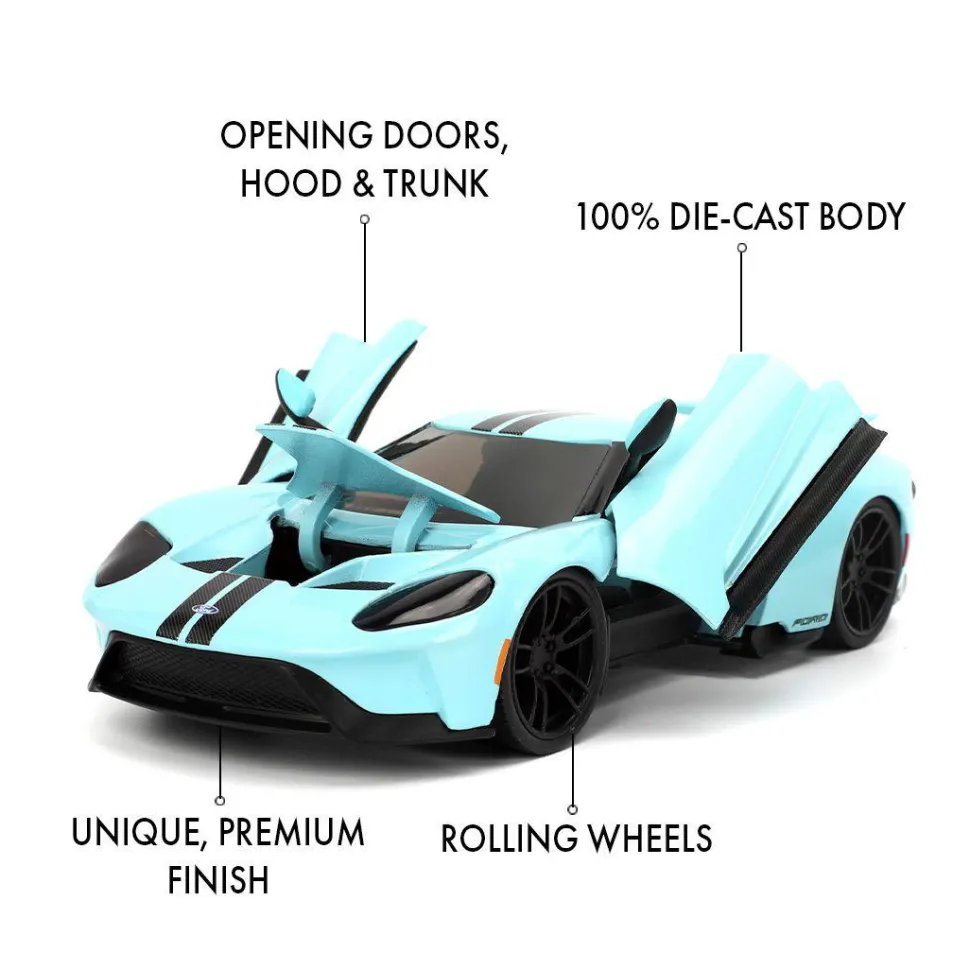 Pink Slips - 2017 Ford GT 1/24th Scale Die-Cast Vehicle Replica