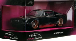 Pink Slips - Black 1967 Ford Mustang Shelby GT-500 1/24th Scale Die-Cast Vehicle Replica