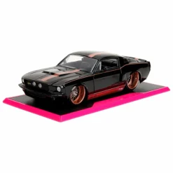 Pink Slips - Black 1967 Ford Mustang Shelby GT-500 1/24th Scale Die-Cast Vehicle Replica