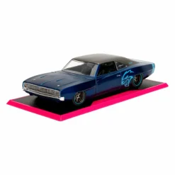 Pink Slips - Blue & Black 1970 Dodge Charger Widebody 1/24th Scale Die-Cast Vehicle Replica