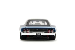 Pink Slips - Blue & Black 1970 Dodge Charger Widebody 1/24th Scale Die-Cast Vehicle Replica
