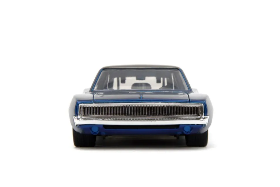 Pink Slips - Blue & Black 1970 Dodge Charger Widebody 1/24th Scale Die-Cast Vehicle Replica