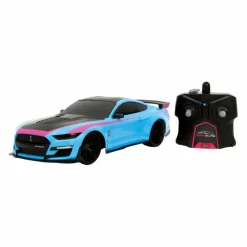 Pink Slips - Blue 2020 Ford Mustang Shelby GT500 1/16th Scale R/C Remote Control Vehicle Replica