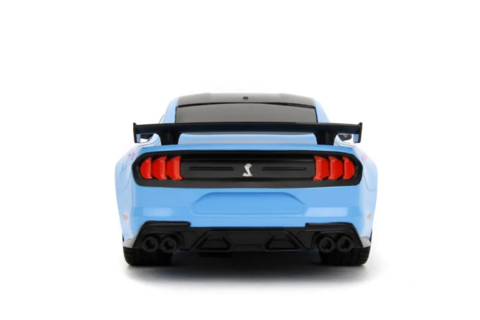 Pink Slips - Blue 2020 Ford Mustang Shelby GT500 1/16th Scale R/C Remote Control Vehicle Replica
