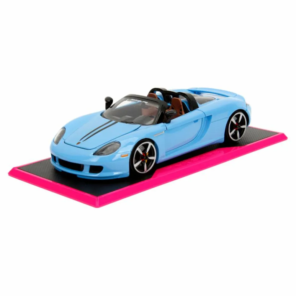 Pink Slips - Blue 2005 Porsche Carrera GT 1/24th Scale Die-Cast Vehicle Replica