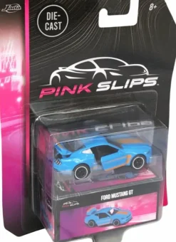 Pink Slips - Blue Ford Mustang GT 1/64th Scale Die-Cast Vehicle Replica