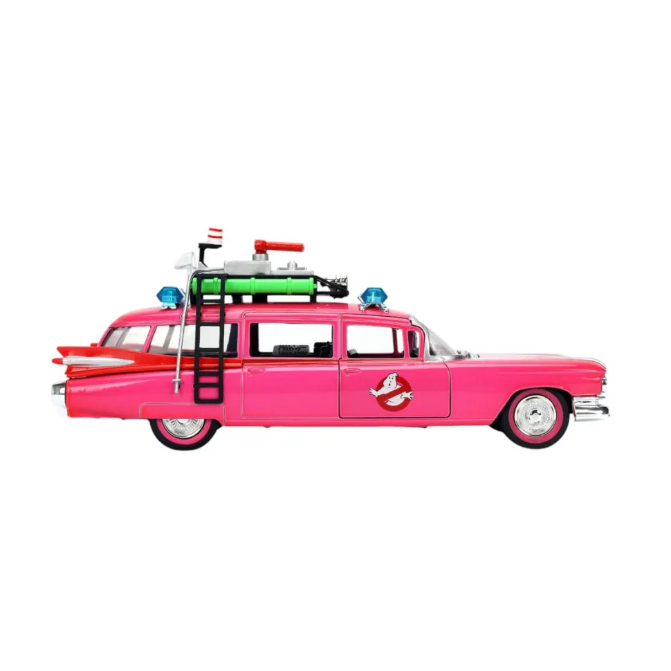 Pink Slips - Ghostbusters Ecto-1 (Pink) 1/24th Scale Die-Cast Vehicle Replica