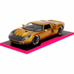 Pink Slips - Gold 2005 Ford GT 1/24th Scale Die-Cast Vehicle Replica