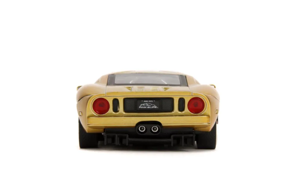 Pink Slips - Gold 2005 Ford GT 1/24th Scale Die-Cast Vehicle Replica