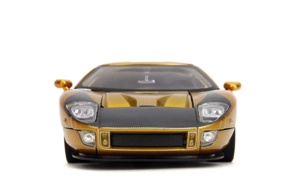 Pink Slips - Gold 2005 Ford GT 1/24th Scale Die-Cast Vehicle Replica