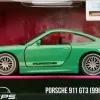 Pink Slips - Green Porsche 911 GT3 (996) 1/32 Scale Die-Cast Vehicle Replica