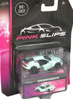Pink Slips - Mint Green Aston Martin Vantage GT8 1/64th Scale Die-Cast Vehicle Replica