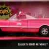 Pink Slips - Pink 1966 Classic TV Series Batmobile 1/24th Scale Die-Cast Vehicle Replica