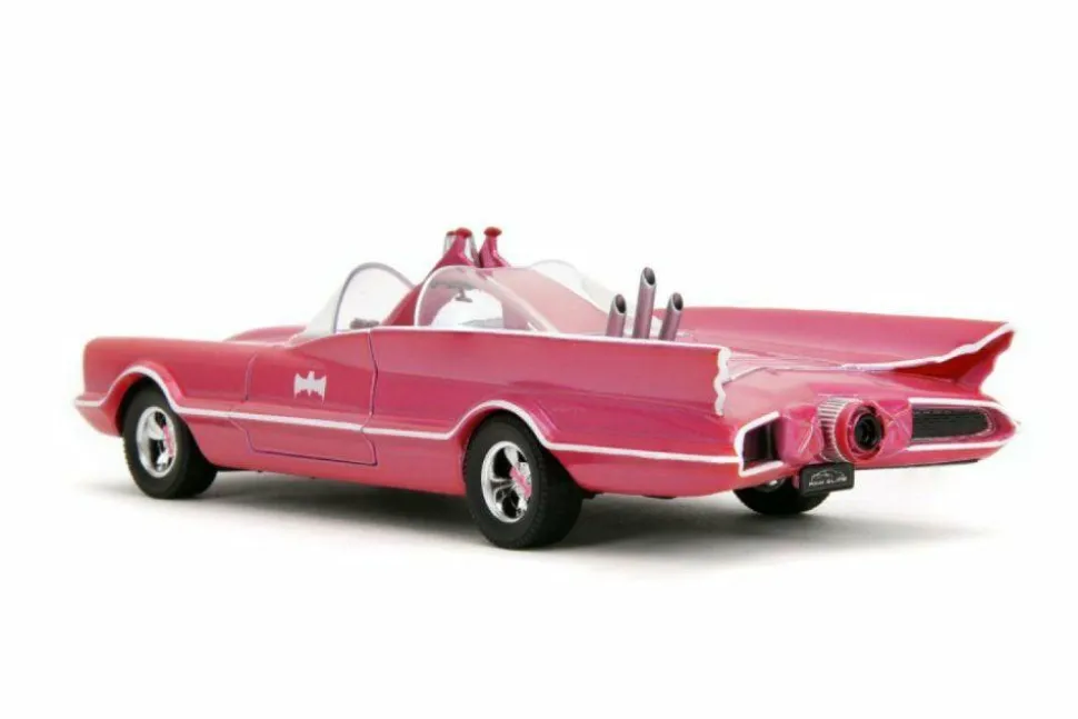Pink Slips - Pink 1966 Classic TV Series Batmobile 1/24th Scale Die-Cast Vehicle Replica