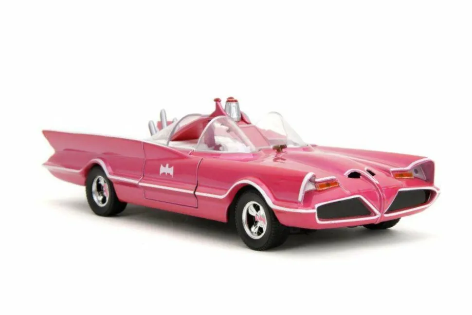 Pink Slips - Pink 1966 Classic TV Series Batmobile 1/24th Scale Die-Cast Vehicle Replica