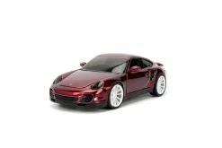 Pink Slips - Porsche 911 Turbo (997) (Dark Red) 1/24th Scale Die-Cast Vehicle Replica