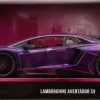 Pink Slips - Purple Lamborghini Aventador SV 1/24th Scale Die-Cast Vehicle Replica