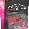 Pink Slips - Red Lamborghini Countach LPI 800-4 1/64th Scale Die-Cast Vehicle Replica