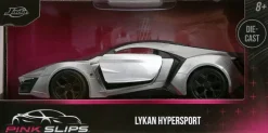Pink Slips - Silver Lykan Hypersport 1/32 Scale Die-Cast Vehicle Replica