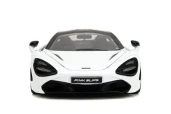 Pink Slips - White McLaren 720S 1/24th Scale Die-Cast Vehicle Replica