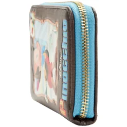 Pinocchio (1940) - Book 4” Faux Leather Zip-Around Wallet