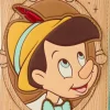 Pinocchio (1940) - Cameo 4" Faux Leather Zip-Around Wallet