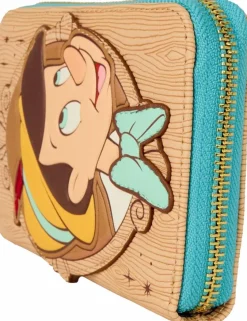 Pinocchio (1940) - Cameo 4" Faux Leather Zip-Around Wallet