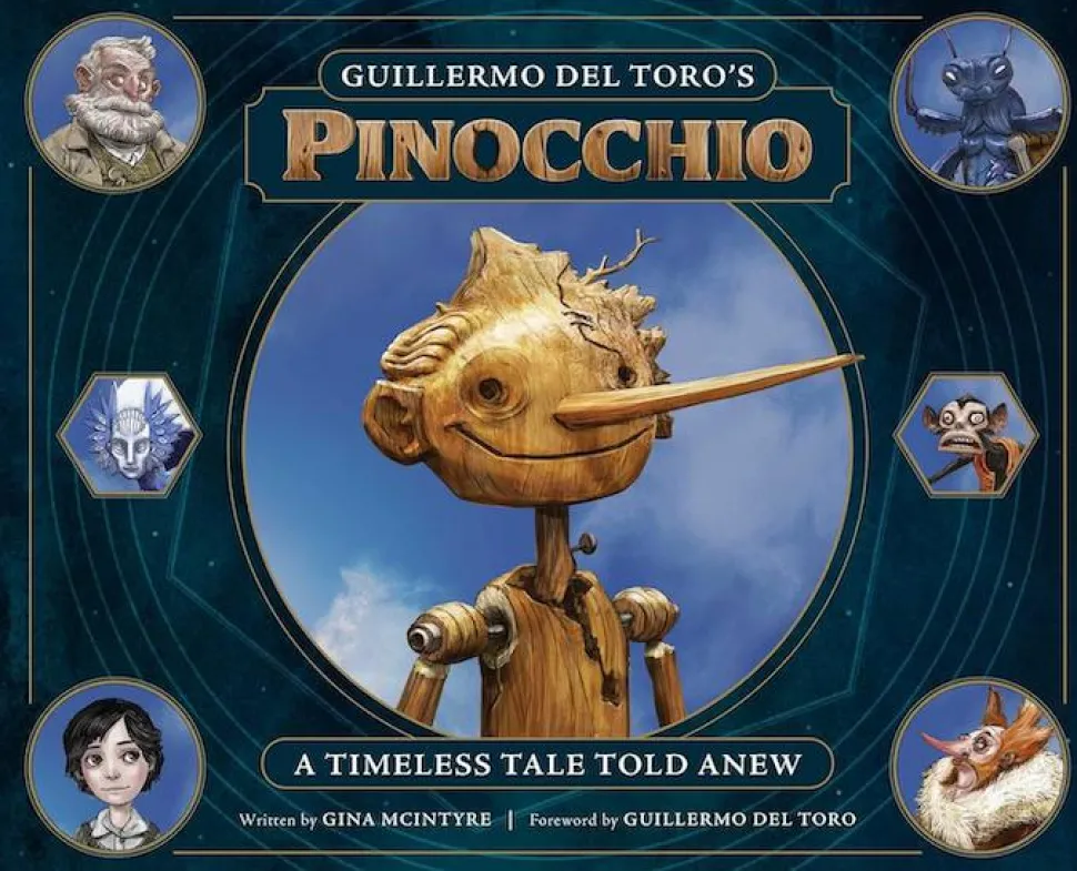 Pinocchio (2022) - Guillermo Del Toro's Pinocchio: A Timeless Tale Told Anew Hardcover Book