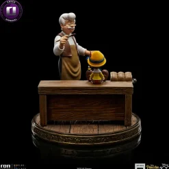 Pinocchio (1940) - Pinocchio, Geppetto & Jiminy Cricket 1/10th Scale Statue
