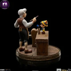 Pinocchio (1940) - Pinocchio, Geppetto & Jiminy Cricket 1/10th Scale Statue