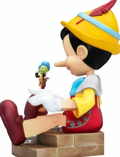 Pinocchio (1940) - Pinocchio with Jiminy Cricket Master Craft 11” Statue