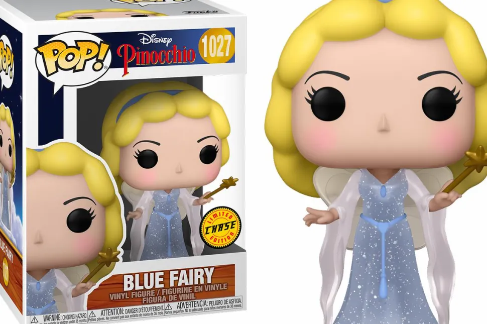Pinocchio - Blue Fairy 80th Anniversary Pop! Vinyl Figure in Acrylic Pop! Protector (Chase Variant)
