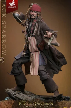 Pirates of the Caribbean: Dead Men Tell No Tales - Jack Sparrow (Artisan Edition) Deluxe 1/6th Scale Hot Toys Action Figure