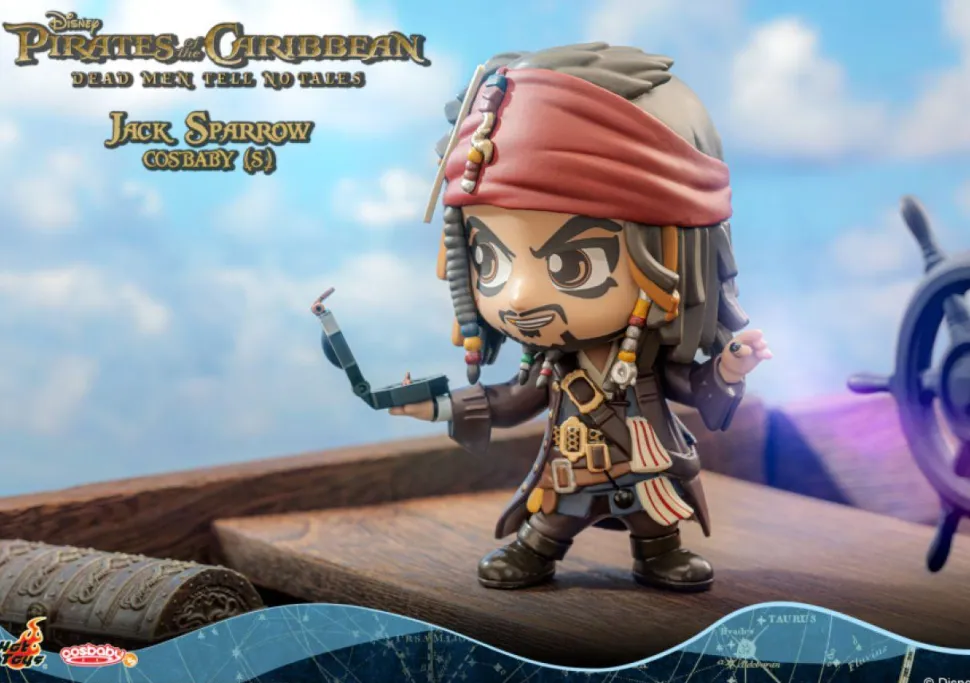 Pirates of the Caribbean: Dead Men Tell No Tales - Captain Jack Sparrow Cosbaby (S) Hot Toys Figure