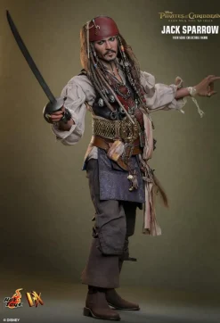 Pirates of the Caribbean: Dead Men Tell No Tales - Jack Sparrow 1/6th Scale Hot Toys Action Figure