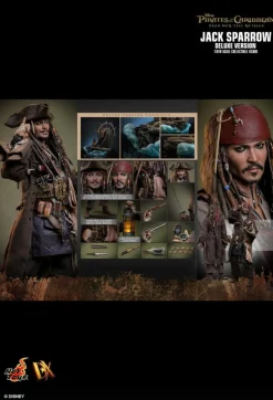 Pirates of the Caribbean: Dead Men Tell No Tales - Jack Sparrow Deluxe 1/6th Scale Hot Toys Action Figure