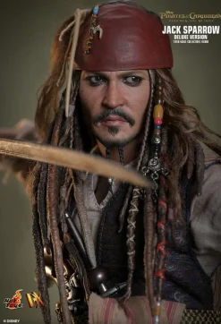 Pirates of the Caribbean: Dead Men Tell No Tales - Jack Sparrow Deluxe 1/6th Scale Hot Toys Action Figure