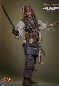 Pirates of the Caribbean: Dead Men Tell No Tales - Jack Sparrow Deluxe 1/6th Scale Hot Toys Action Figure