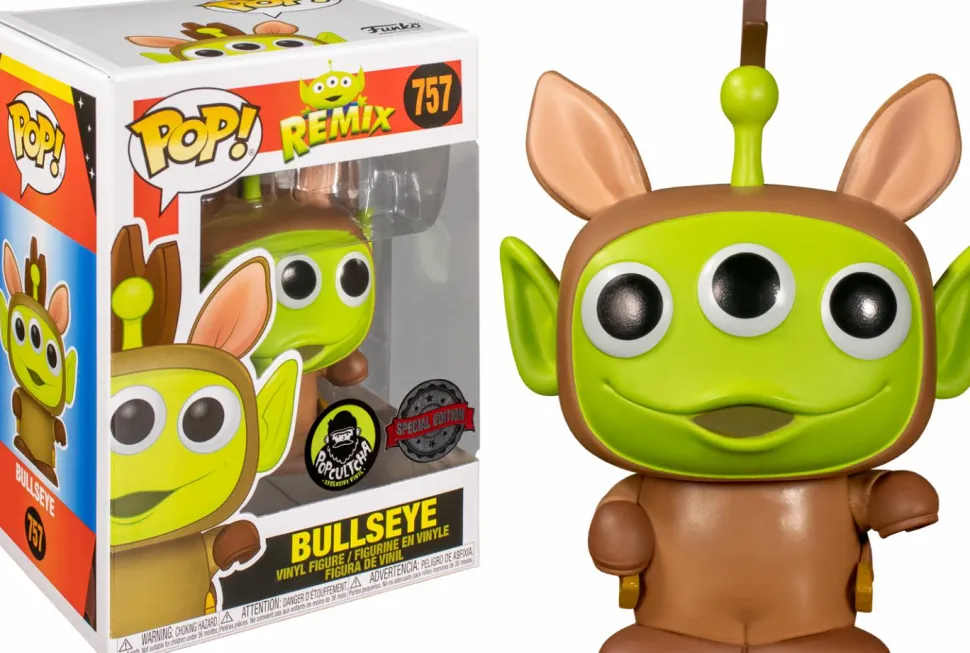 Pixar - Alien Remix Bullseye Pop! Vinyl Figure (Popcultcha Exclusive)