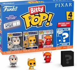 Pixar - Buzz Lightyear (XL-01), Sox, Red Panda Mei & Mystery Bitty Pop! Vinyl Figure 4-Pack