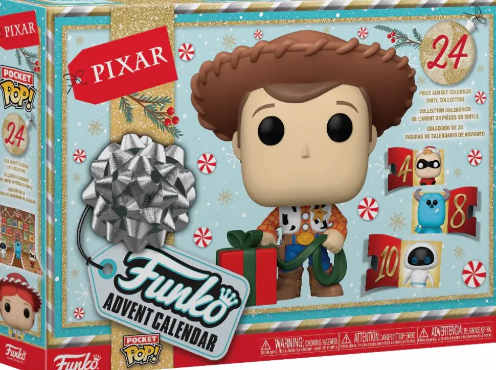 Pixar - 24-Day Holiday Pocket Pop! Vinyl Advent Calendar