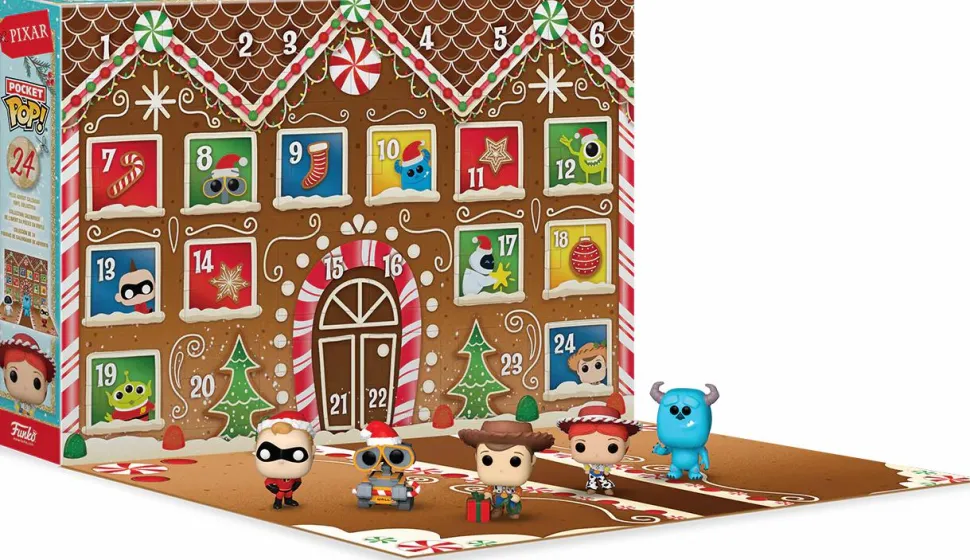 Pixar - 24-Day Holiday Pocket Pop! Vinyl Advent Calendar