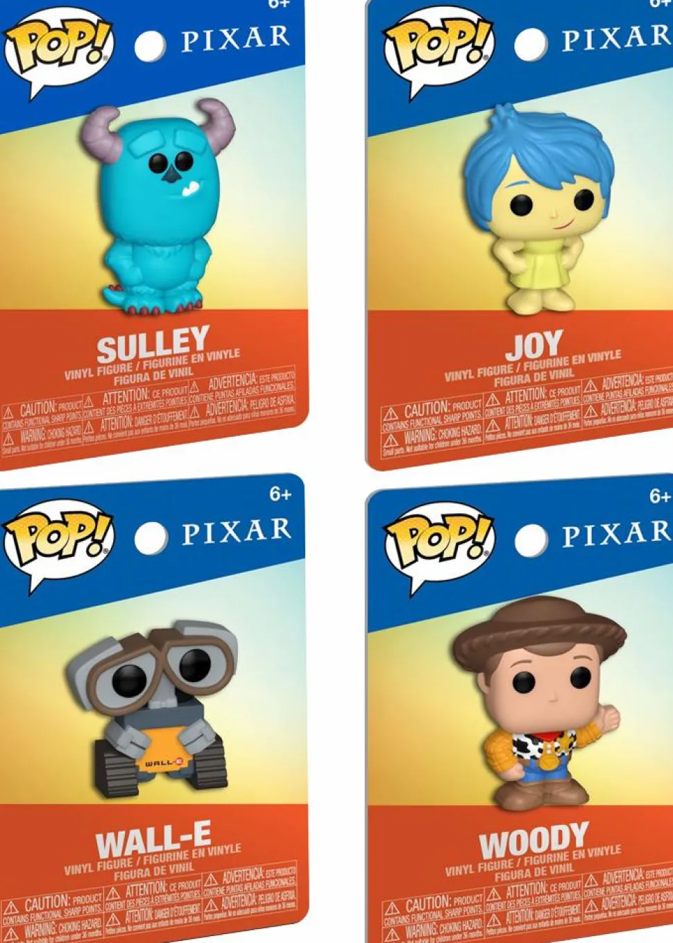 Pixar - Pop! Pin Vinyl Figure (Single Unit)