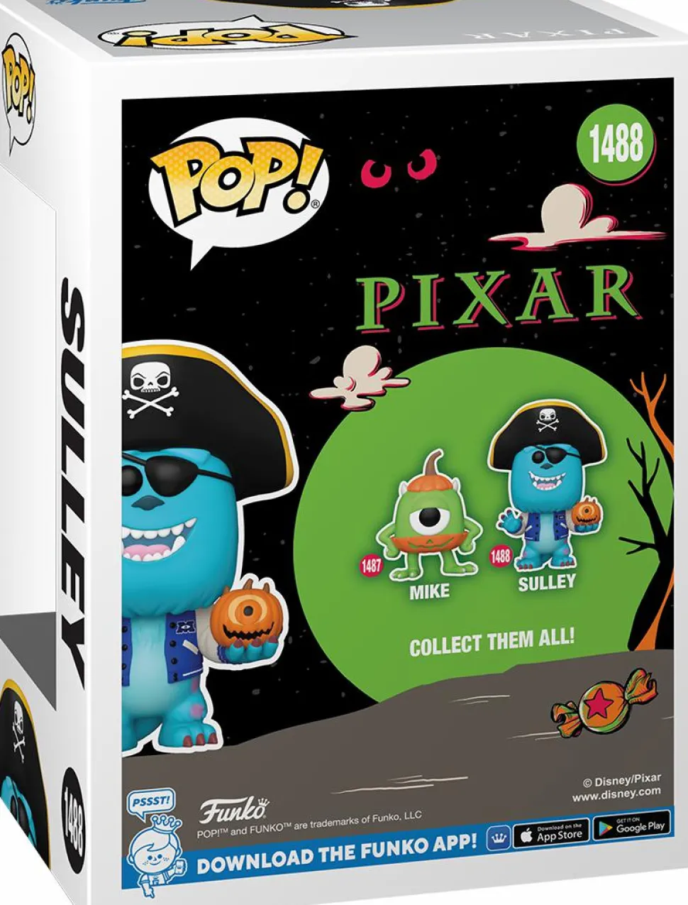 Pixar: Halloween - Sulley Pop! Vinyl Figure