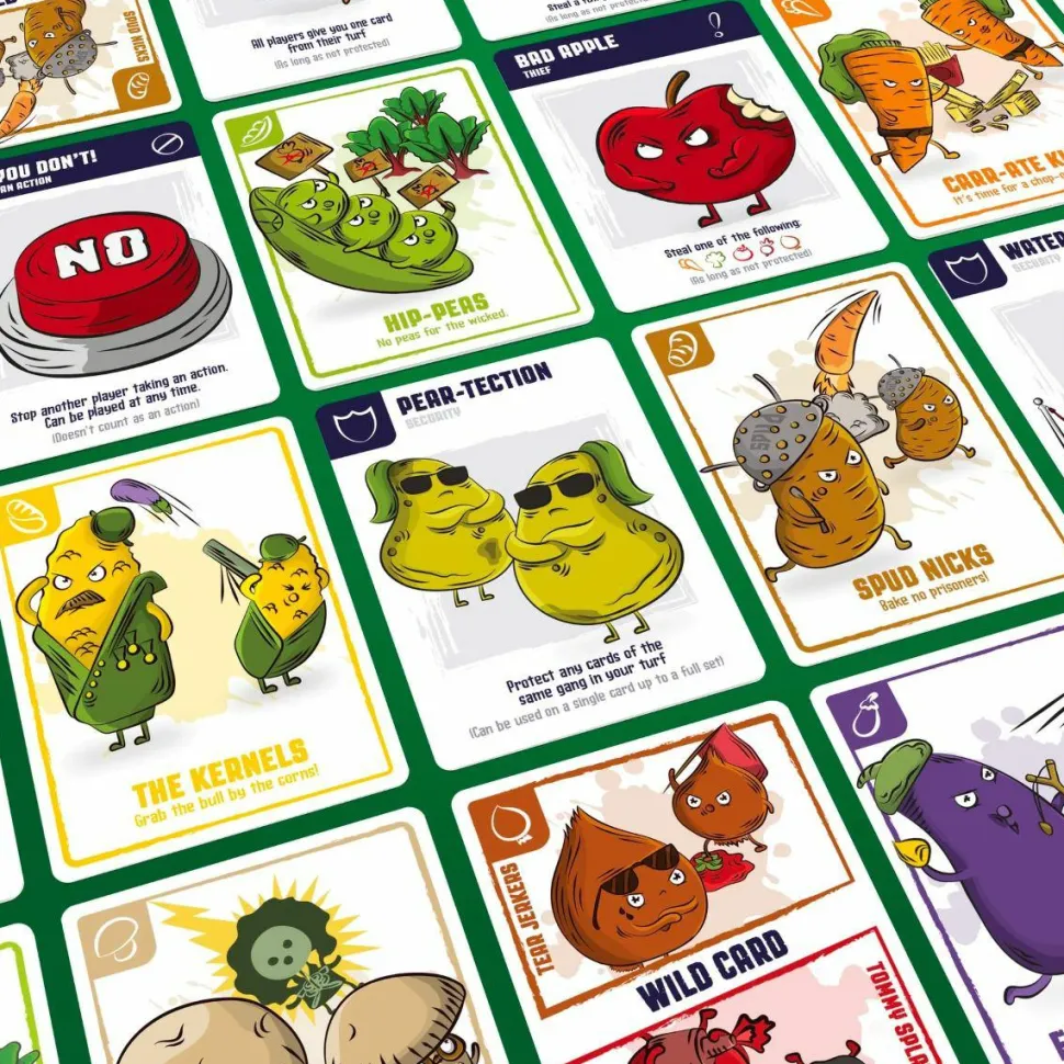 Plant-Based Riot - A Savage Food Fighting Card Game