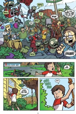 Plants vs. Zombies - Zomnibus Volume 01 Hardcover Book