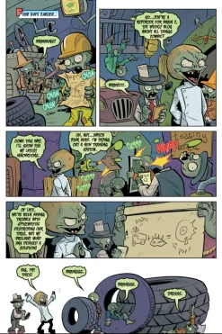 Plants vs. Zomnibus - Zomnibus Volume 02 Hardcover Book